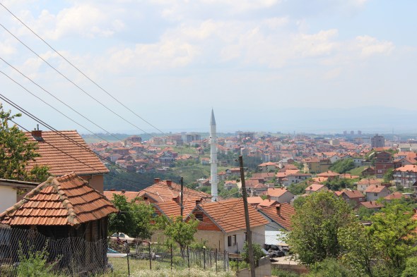 The outskirts of Pristina, Kosovo