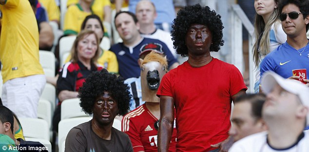 German Fans vs Ghana. World Cup 2014. Getty Images